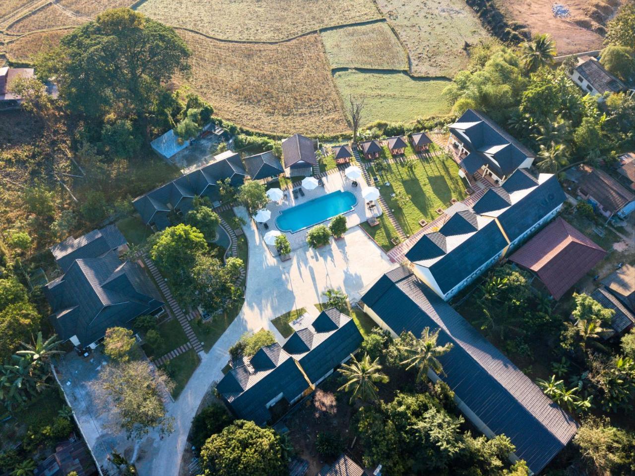 Sansan Resort Vang Vieng Exterior foto